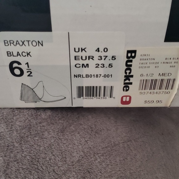 Buckle Not Rated Fringe Booties - Picture 8 of 8